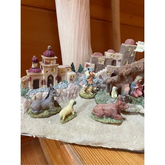 VTG One Piece Bethlehem Manger Nativity Scene - Picture 3 of 8